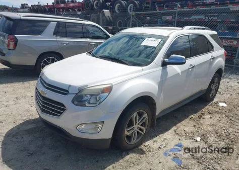 2016 Chevrolet Equinox Ltz z USA, uszkodzony, nr VIN 2GNALDEK2G6114278